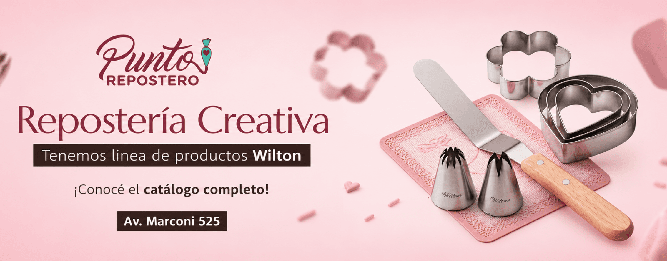 Repostería creativa: conocé la línea completa de productos Wilton